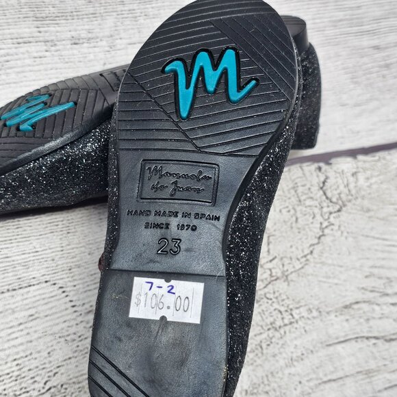 New!!! Mannela de Juan Ballet Flats Size US 7/EU 23 - Picture 5 of 5